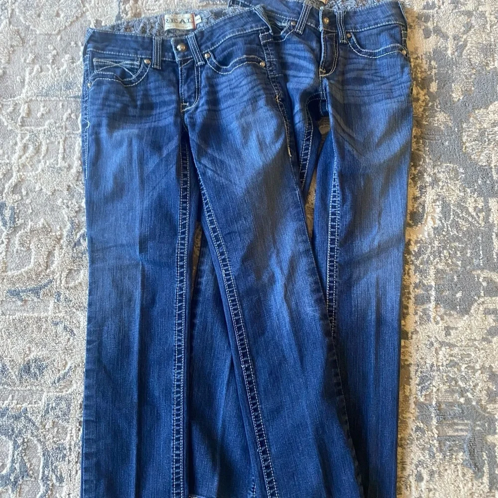 Ariat Dark Blue Denim Jeans—two pair! - Picture 5 of 5
